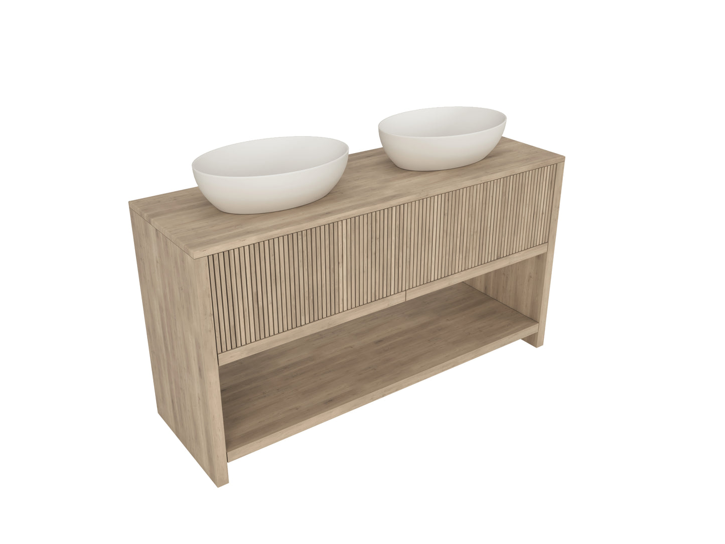 Platform 1500 Vanity Lightwood