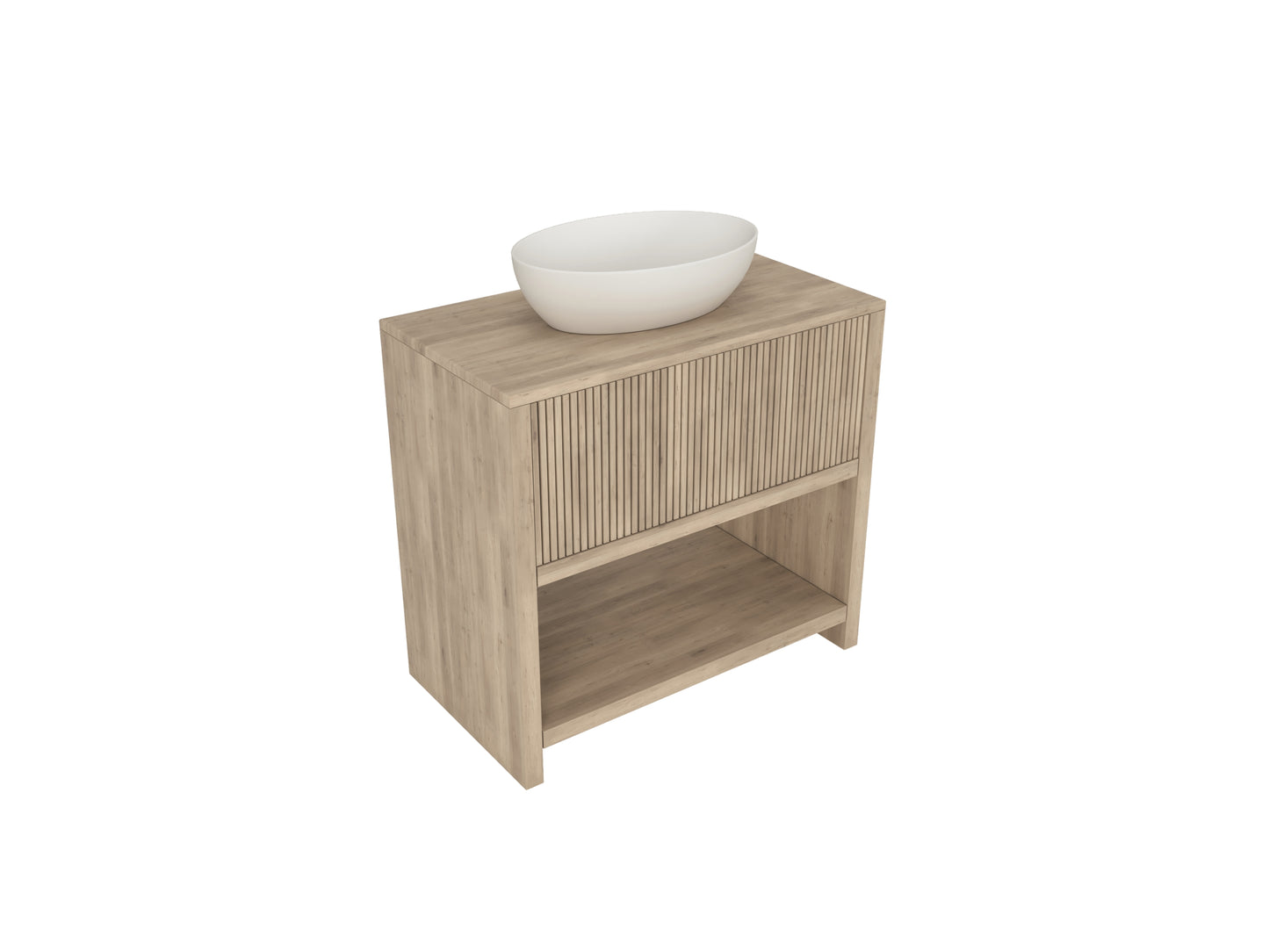 Platform 900 Vanity Lightwood