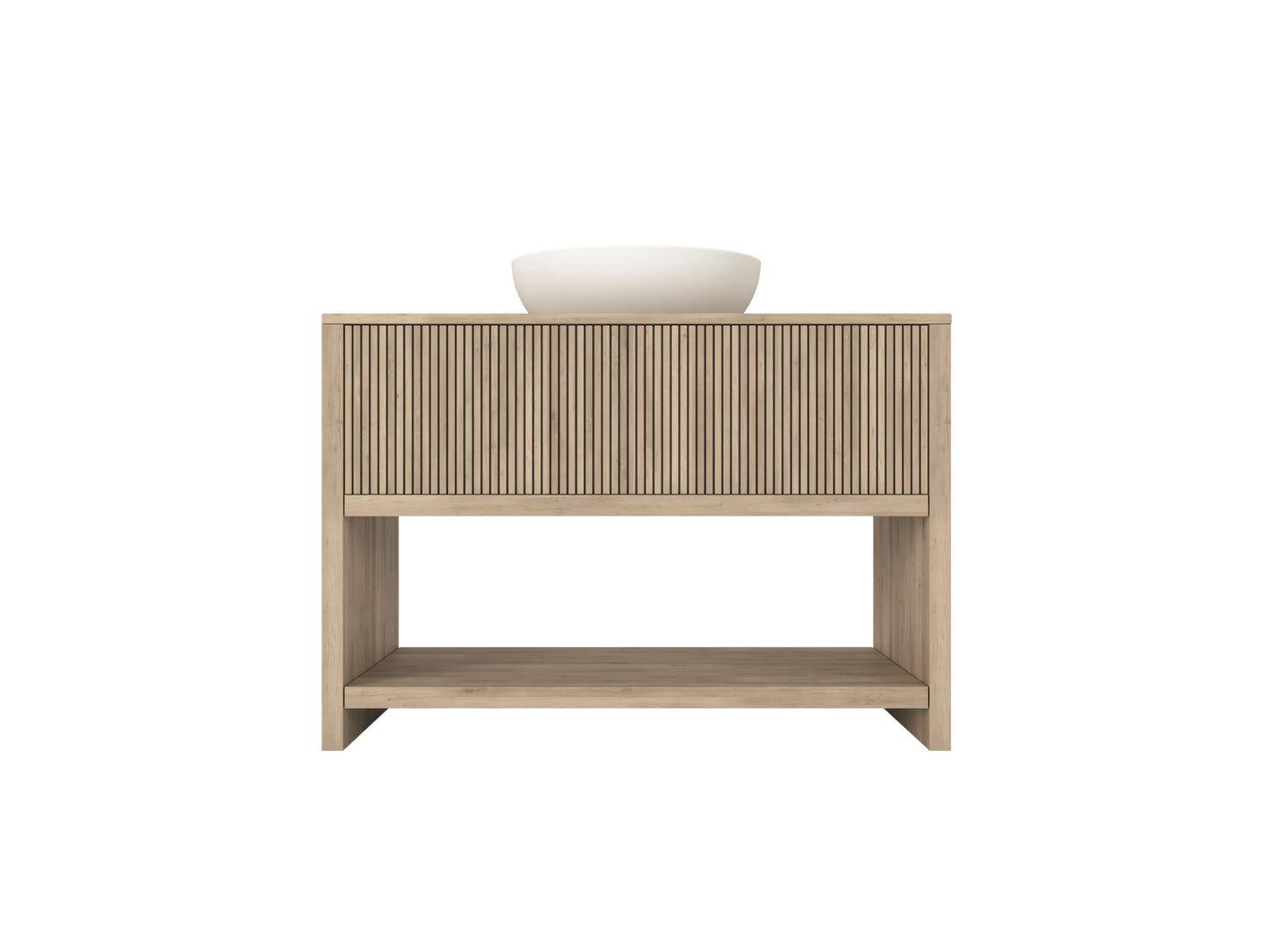 Platform 1200 Vanity Lightwood